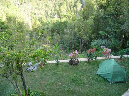 Camping at Villa Bintang in Munduk, Bali