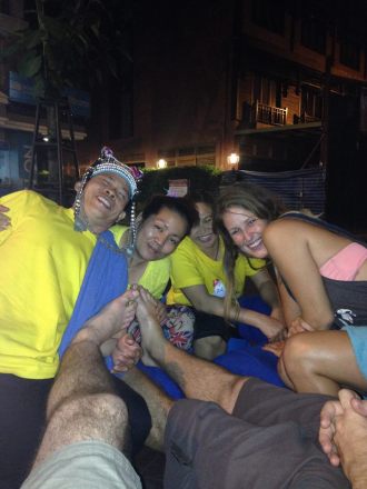 Late Night Foot Massages